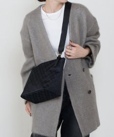 russet ナイロンジャガード2WAYワンハンドルトートバッグ(SF-268)