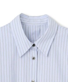 UNFILO L ボリュームスリーブ クロップドシャツ