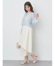 earth music&ecology シアーパイピングシャツ