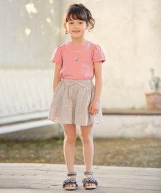 ANY KIDS 刺繍 キュロット