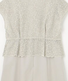 自由区 【カタログ掲載・洗える】レースブラウスコンビ ワンピース