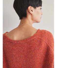 AMERICAN HOLIC ＭｉｘヤーンＶネックニットプルオーバー