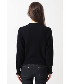 DAKS フリンジデザイン カーディガン