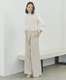 YECCA VECCA メタルホックワイドパンツ