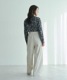 YECCA VECCA メタルホックワイドパンツ