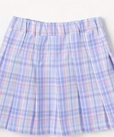 ANY KIDS チェックプリーツスカパン