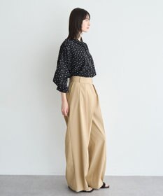 YECCA VECCA メタルホックワイドパンツ