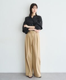 YECCA VECCA メタルホックワイドパンツ