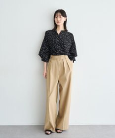 YECCA VECCA メタルホックワイドパンツ