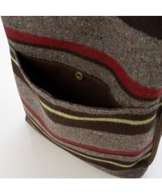 UNBILLION ペルケ perche / モバイルショルダー付きリサイクルウールトート