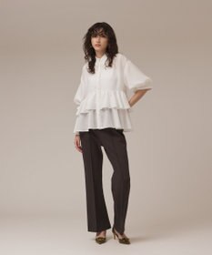 GRACE CONTINENTAL フレアカットパンツ