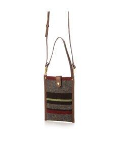 UNBILLION ペルケ perche / モバイルショルダー付きリサイクルウールトート