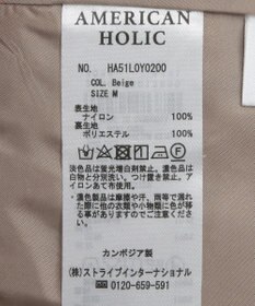 AMERICAN HOLIC ティアードブルゾン