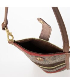 UNBILLION ペルケ perche / モバイルショルダー付きリサイクルウールトート