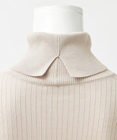 23区 【エステータ】シルクリブ タートルニット