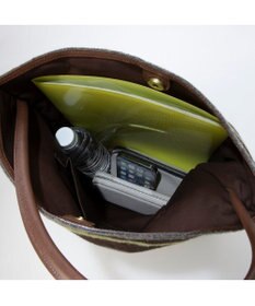 UNBILLION ペルケ perche / モバイルショルダー付きリサイクルウールトート