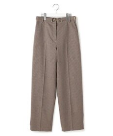 ICB 【30th ANNIVERSARY】ウールガンクラブチェック テーパードパンツ