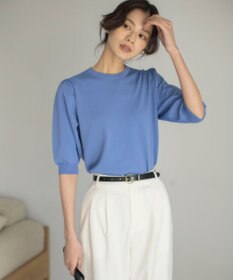 組曲 フラワーメタル ニットTシャツ