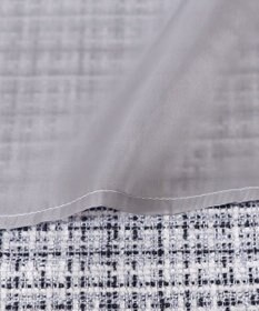 Tiaclasse 【洗える】大人華やかなツイードフレアスカート