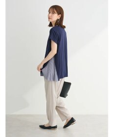 Green Parks 脇プリーツドッキングチュニック