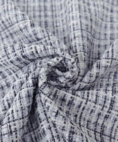 Tiaclasse 【洗える】大人華やかなツイードフレアスカート