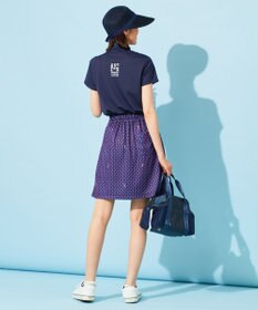 23区GOLF 【WOMEN】【接触冷感・UVケア・吸水速乾】アイス柄 切替ワンピース