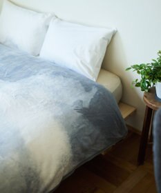 LOOM&SPOOL FOL綿毛布ダブル／グレー