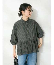 CRAFT STANDARD BOUTIQUE ペプラムブラウス（長袖）