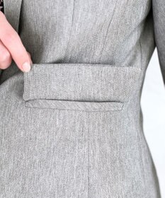 Tiaclasse 【吸水速乾・接触冷感・UVケア・防シワ・洗える】カチオンテーラードジャケット