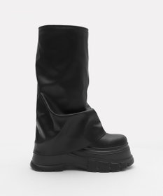 WEGO 厚底カバーロングブーツ