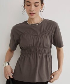 WEGO 【ANGIE VINTAGE】ビスチェ風シャーリングT