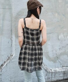 WEGO ドロストデザインキャミワンピース