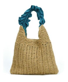 UNBILLION cachecache フリルワンハンドルペーパー手編みトート