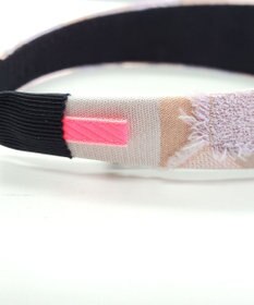 POLS ジャガード織  UROKO カチューシャ