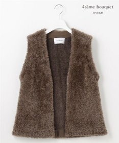 自由区 【カトリエムブーケ】Gilet de fourrure ファージレ