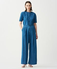 uncrave ライトデニム ワイドパンツ