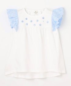 組曲 KIDS 【110-140㎝】 petit fleur エンブロイダリーチュニック