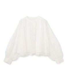 GRACE CONTINENTAL ピンタックショートブラウス