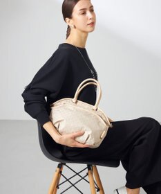 Y'SACCS Polka Dots　パイピングポケット2WAYミニトート