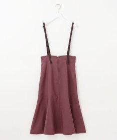 ANY SIS 【洗える】カラーMIXシャンブレー スカート