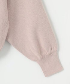 ANY SIS L 【洗える】パフスリーブラメ ニット