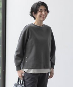 J.PRESS LADIES L 【WEB限定カラーあり】ダンボールニットジャージー カットソー