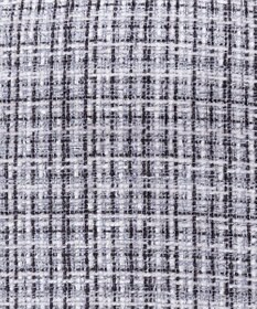 Tiaclasse 【洗える】大人華やかなツイードフレアスカート