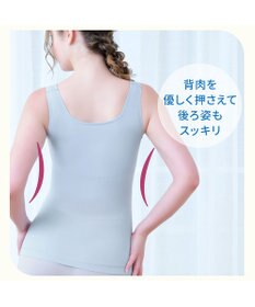 BRADELIS New York 【BRADELIS NewYork peace】綿混楽々dailyブラキャミ25 ノンワイヤー 補正下着 カップ付き キャミソール ブラトップ