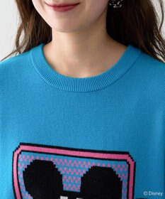 Green Parks ミッキー＆フレンズ／ジャガードニットプルオーバー