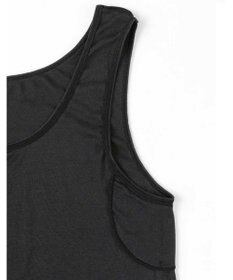 une nana cool オーガニックコットン 汗とりパッド付きタンクトップ