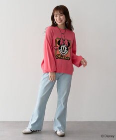 Green Parks ミッキー＆フレンズ／ジャガードニットプルオーバー