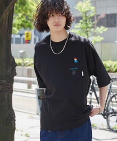 WEGO 【ユニセックス着用ITEM/手洗い可/MLサイズ】CITY　BOYS　ポケットT（S）