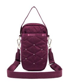 LeSportsac TH MINI CROSSBODY/ワインキルトスタッズ