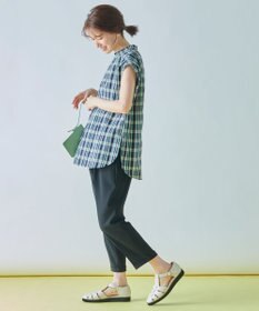 ANY 【UVケア/接触冷感/ウエストゴム】イージーケア美脚パンツⅡ